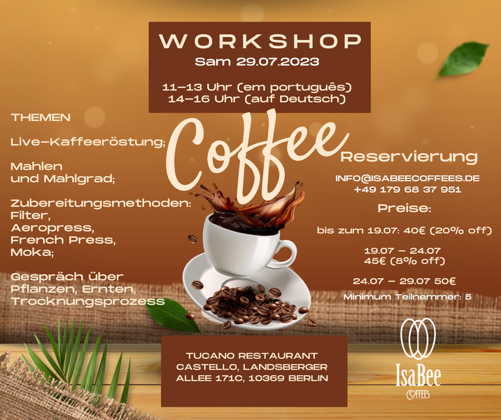Workshop auf Deutsch und auf Portugiesisch